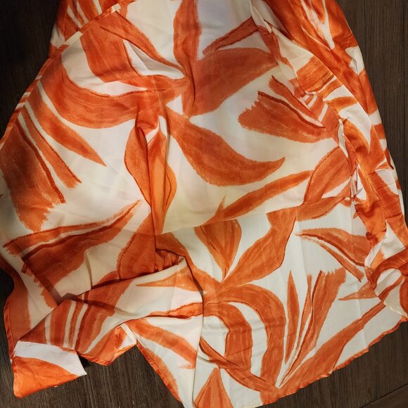 Melloday Maxi Halter Dress NWT XS Missing button, small tear - Picture 12 of 12